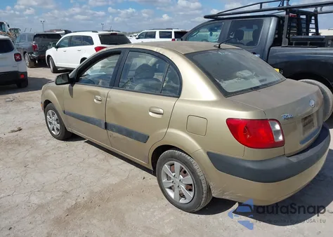 2008 Kia Rio Lx z USA, uszkodzony, nr VIN KNADE123886424158